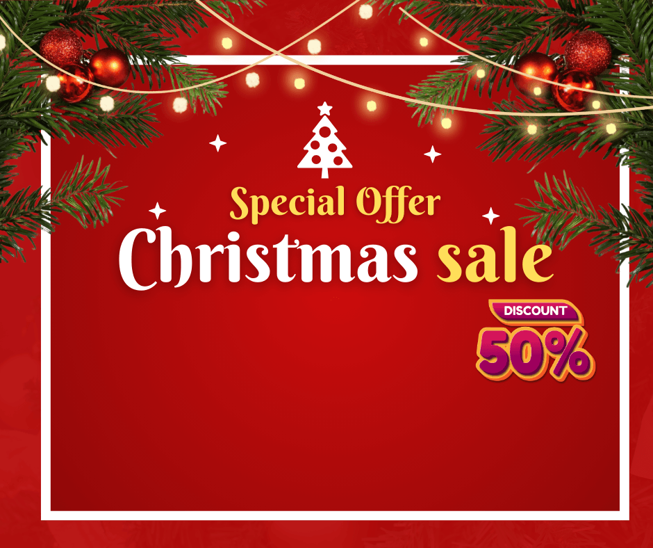 Antimanual seasonal promotional banner